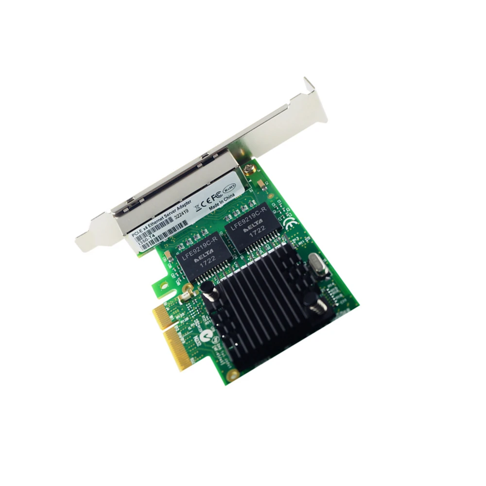 

For Intel Server Adapter i350-t4 Quad Core Port 1000 Mbps Gigabit PCI-E Network Card NIC