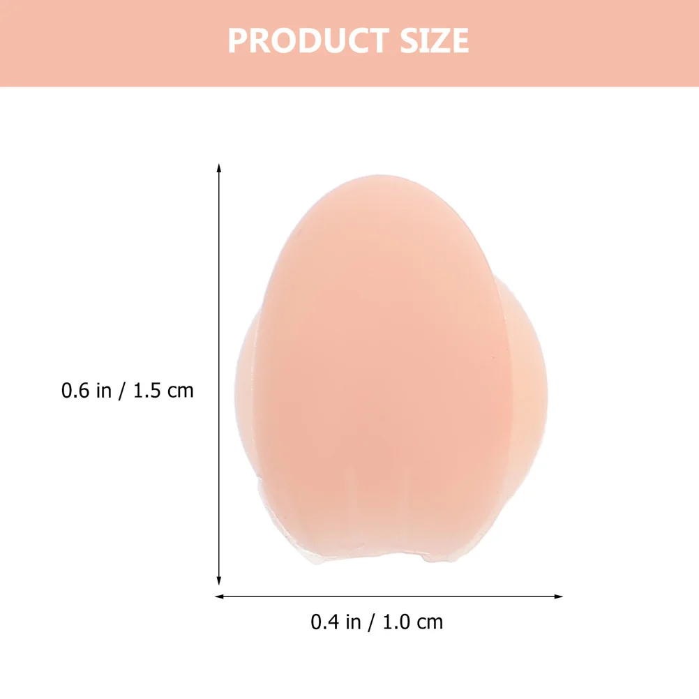 

8 Pcs Lip Brush Anti-lost Set Makeup Travel Holder Dust Jacket Covers Silicone Holders Brushes Silica Gel Protectors