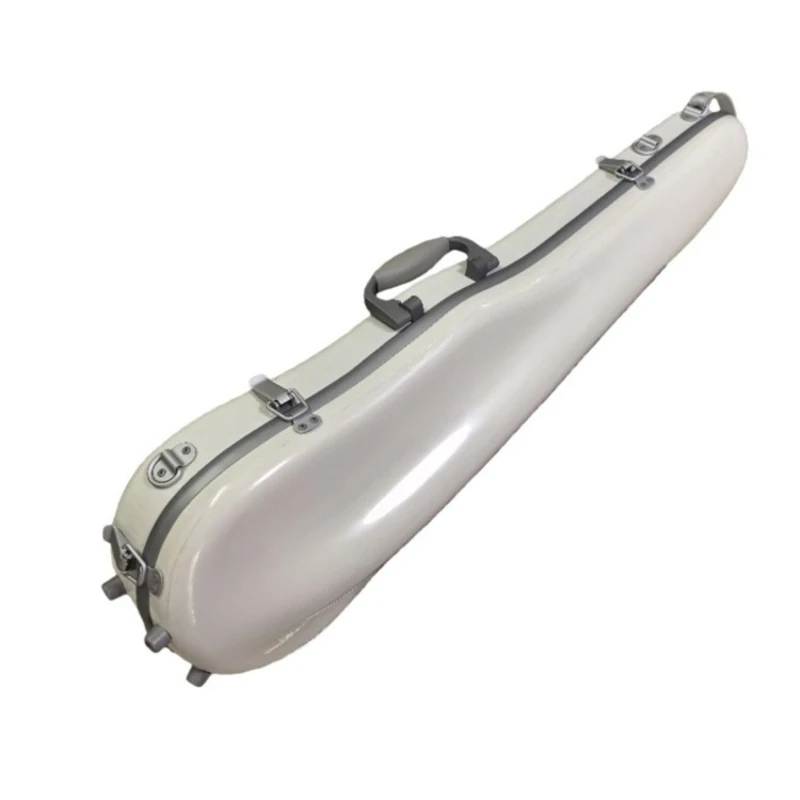 

4/4 Carbon Fiber Violin Case Adjustable Lightweight Violin Box Waterproof Pressure Resistance Backpack Instruments Accessories