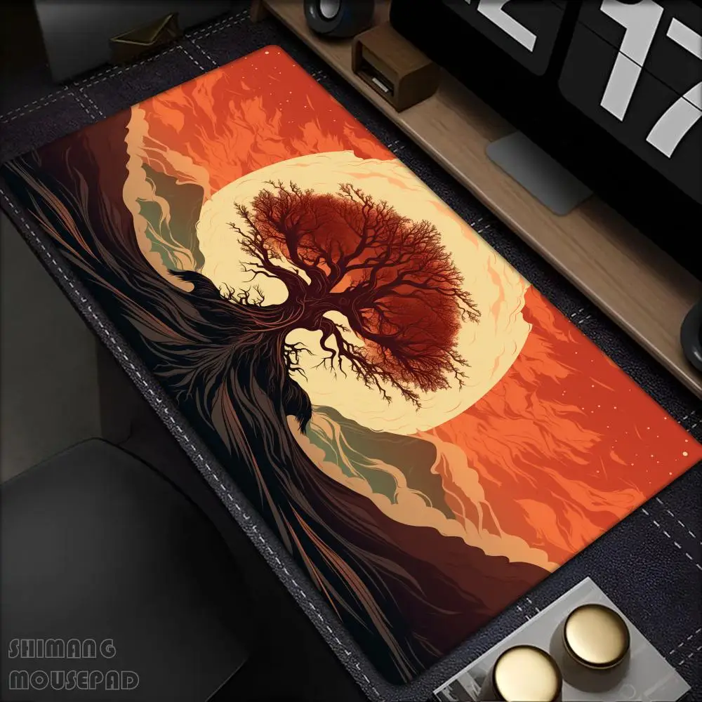 

Viking Valknut Yggdrasil Tree Of Life Simple Design Customized Laptop Gaming Size For Keyboards Mat Mousepad For Boyfriend Gift