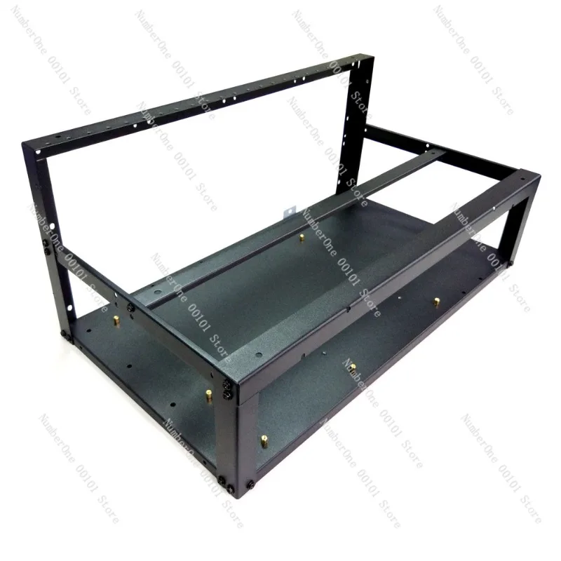 AI Supercomputing Open Chassis, Supports 6-8 Card GPU Video Card Bracket/Rack