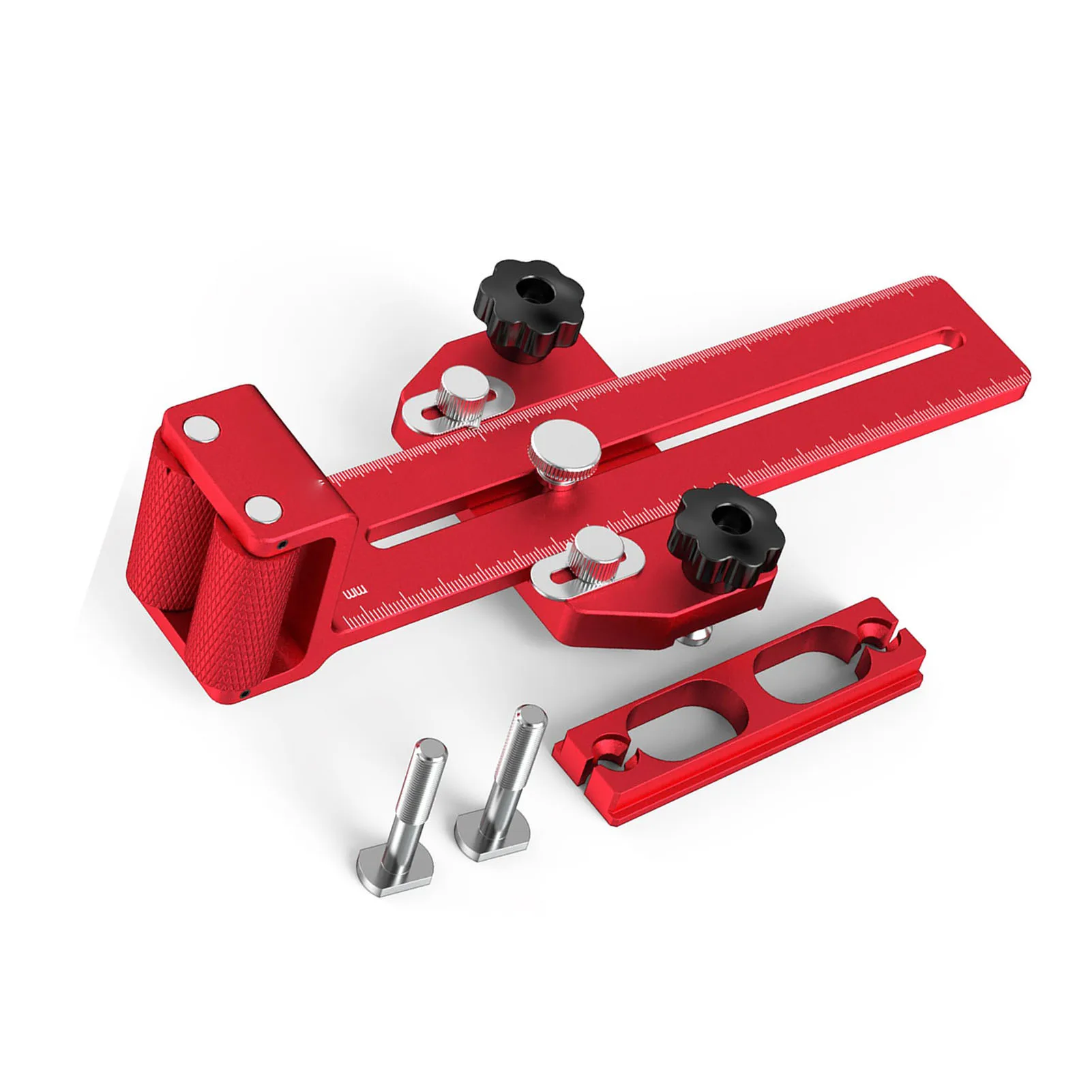 

Thin Rip Jig Safe Single Way Roller Bearing Band Table Saw Jig Guide for 3/8x3/4 Inch T and U Slot 1/4x3/8 Inch T Slot