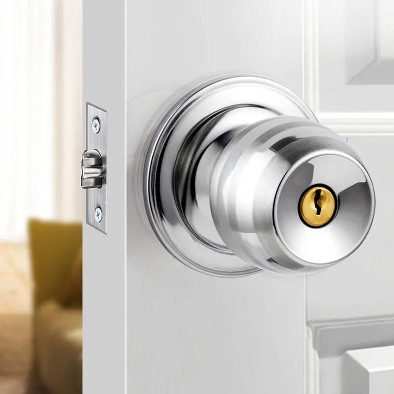 

Household Door Locks Indoor Bedroom And Bathroom Locks Old-Fashioned Wooden Doors Universal Spherical Locks