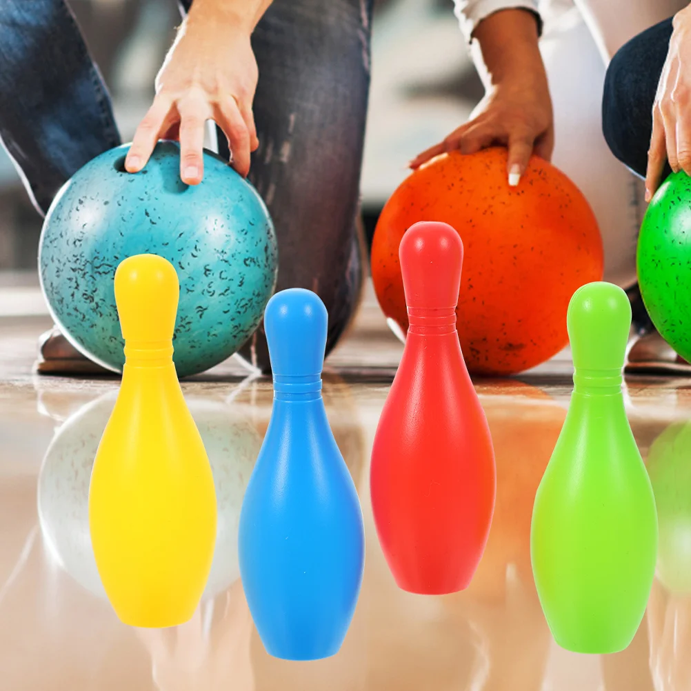 Mini giochi di palline da bowling per bambini, giocattoli sportivi, perno esterno per bambini