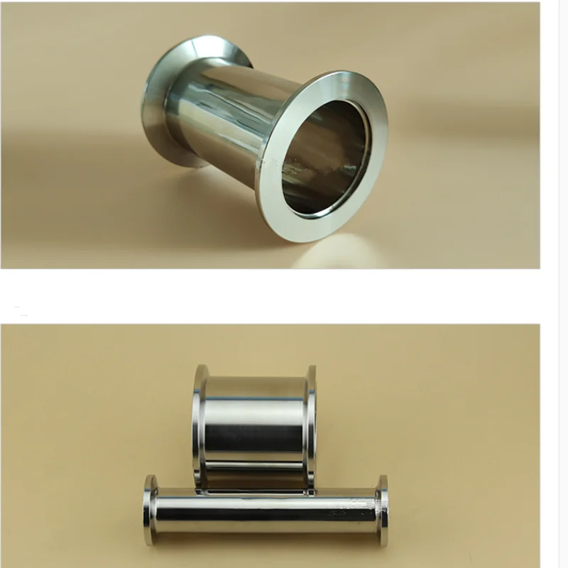 

Vacuum Equal Diameter Pipe 1pc KF50 Length 50-200mm KF vacuum straight pipe Stainless Steel 304 Pipe Fittings chuck joint