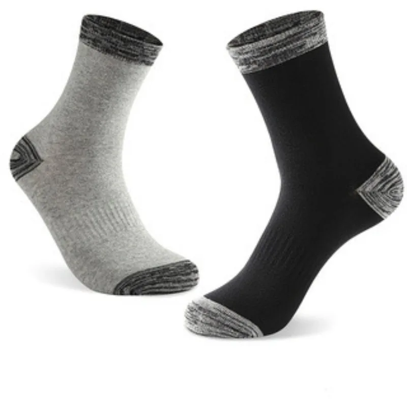 3 pairs Men's sports socks new spring summer sweat absorbing breathable men's running casual versatile long tube socks