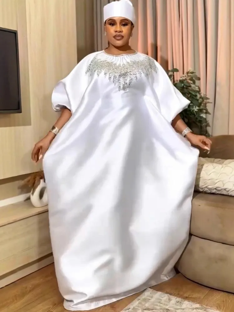 فساتين إفريقية للنساء أنيقة من البوليستر موضة إسلامية عبايات Dashiki رداء قفطان فستان طويل ماكسي تركي أفريقيا 2026 جديد #2