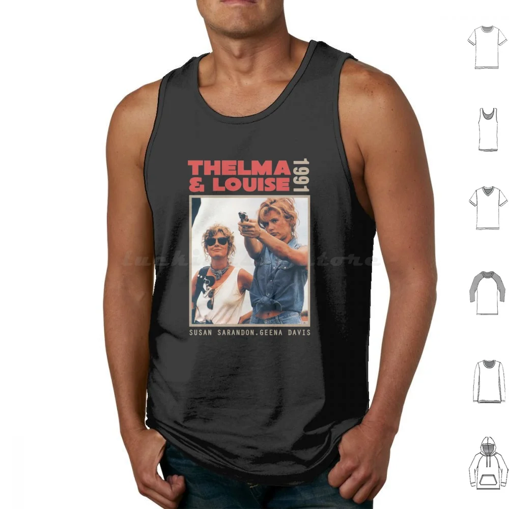 Thelma y Louise camisetas sin mangas chaleco sin mangas Thelma y Louise Susan Sarandon Thelma Louise Geena Davis Ridley Brad Pitt