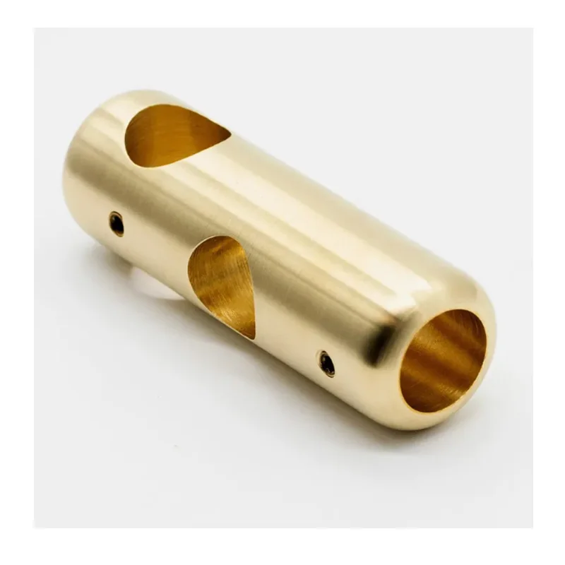 Custom OEM CNC Turning Machining Billet Brass Light Fitting, Brass Swing Arm Swivel Lamp Hardware Components