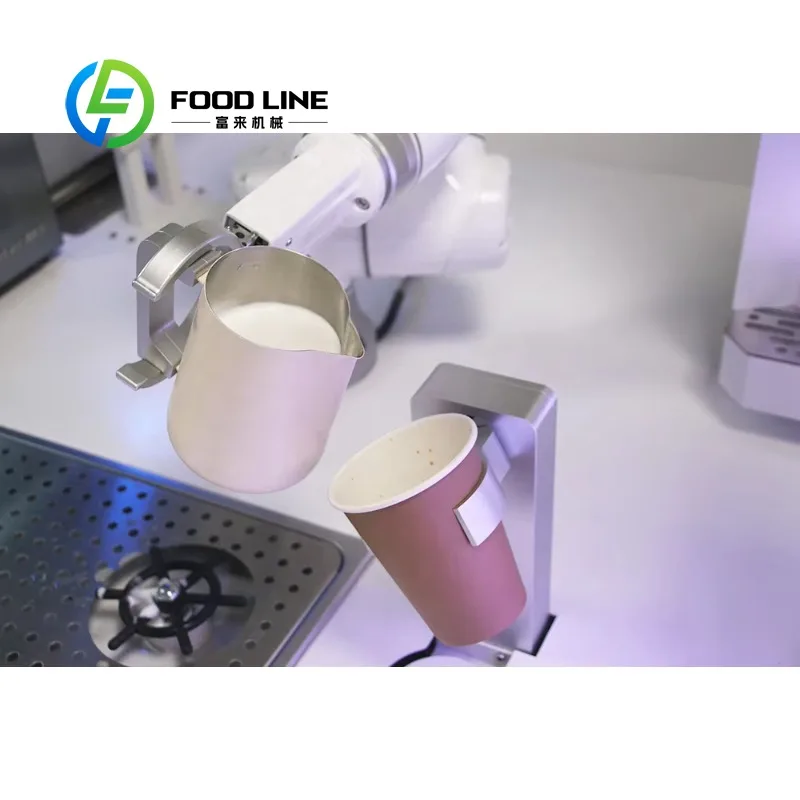 Op maat gemaakte Latte Art koffiebar automaat, rechtstreeks uit de fabriek, gemaakt in China voor commerciële catering