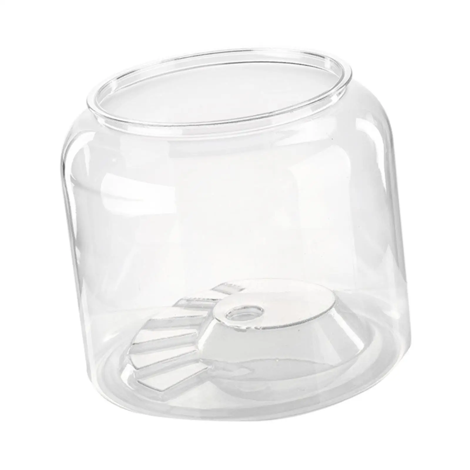Turtle Container Clear High Capacity Fashion Table Centerpiece Step Terrarium for Cafe Drawing Room Restaurant Office Bedroom