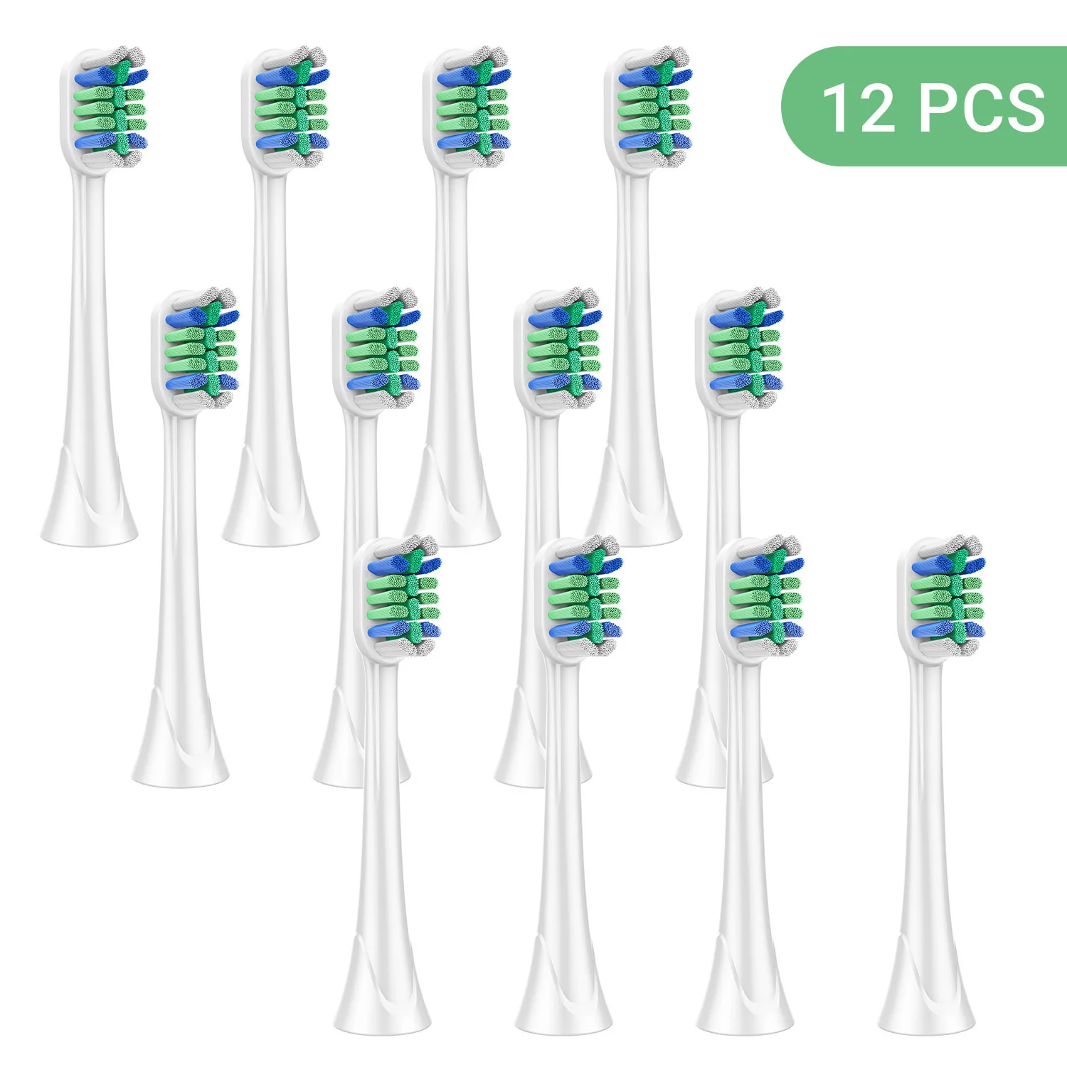 Testine di ricambio per spazzolino elettrico da 12 pezzi ugelli con setole morbide Dupont testine per spazzolino da denti per Phili Sonic Care Oral Care