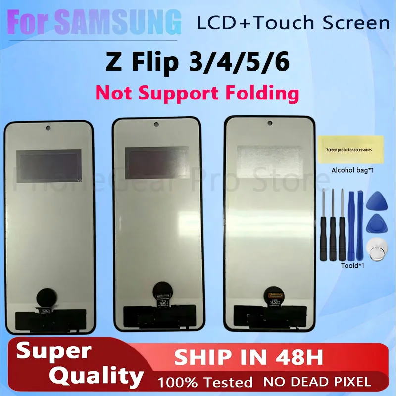 Ecran-tactile-lcd-tft-teste-pour-samsung-z-flip-3-4-5-6-ensemble-de-remplacement-pour-samsung-z-flip-f711-f721-f731-f741