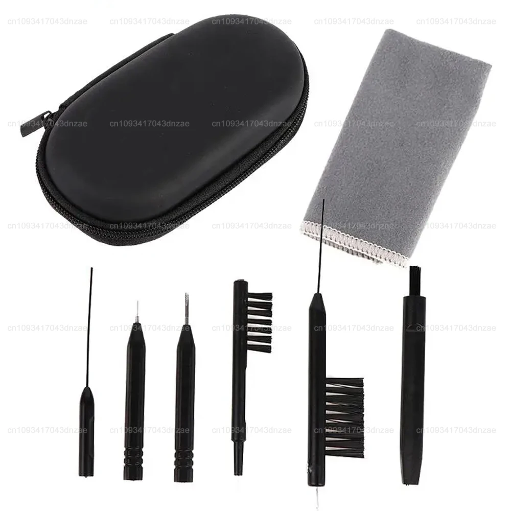 

8Pcs Hearing Aid Cleaning Kit Brush Vent Cleaner Wire Magnet Wax Loop Tools Set Multi-Function Cleaning Tool Accessories