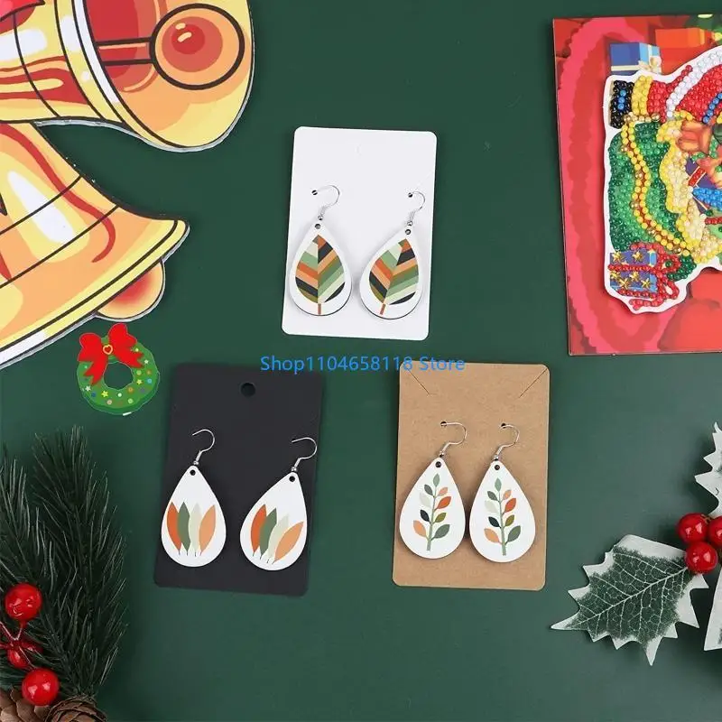 90 Pcs Earring Blanks MDF Sublimation Printing Earrings for Festival Valentine