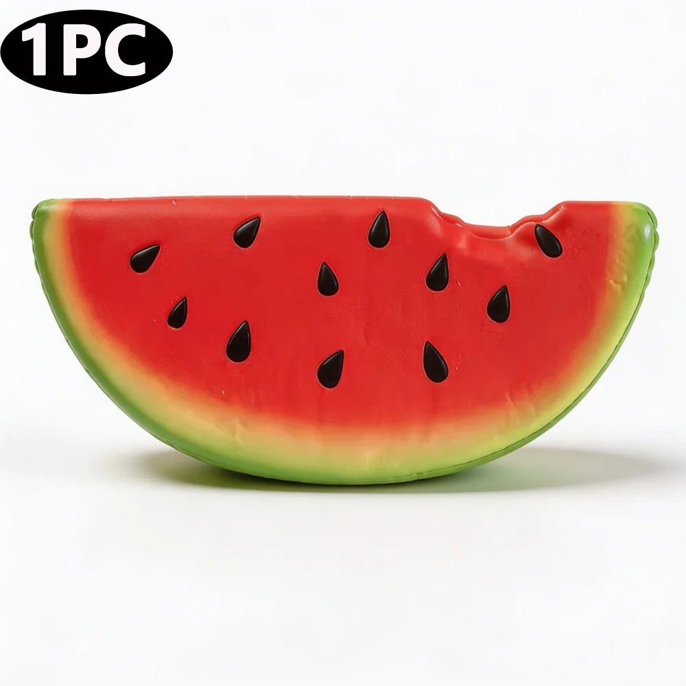 1/2/3 Stück Simulations-Wassermelonen-Quetschspielzeug, langsam zurückfederndes Frucht-Stressabbau-Spielzeug, Dekoration für Erwachsenenpartys, Geschenk, Quetschspielzeug – Detail 5
