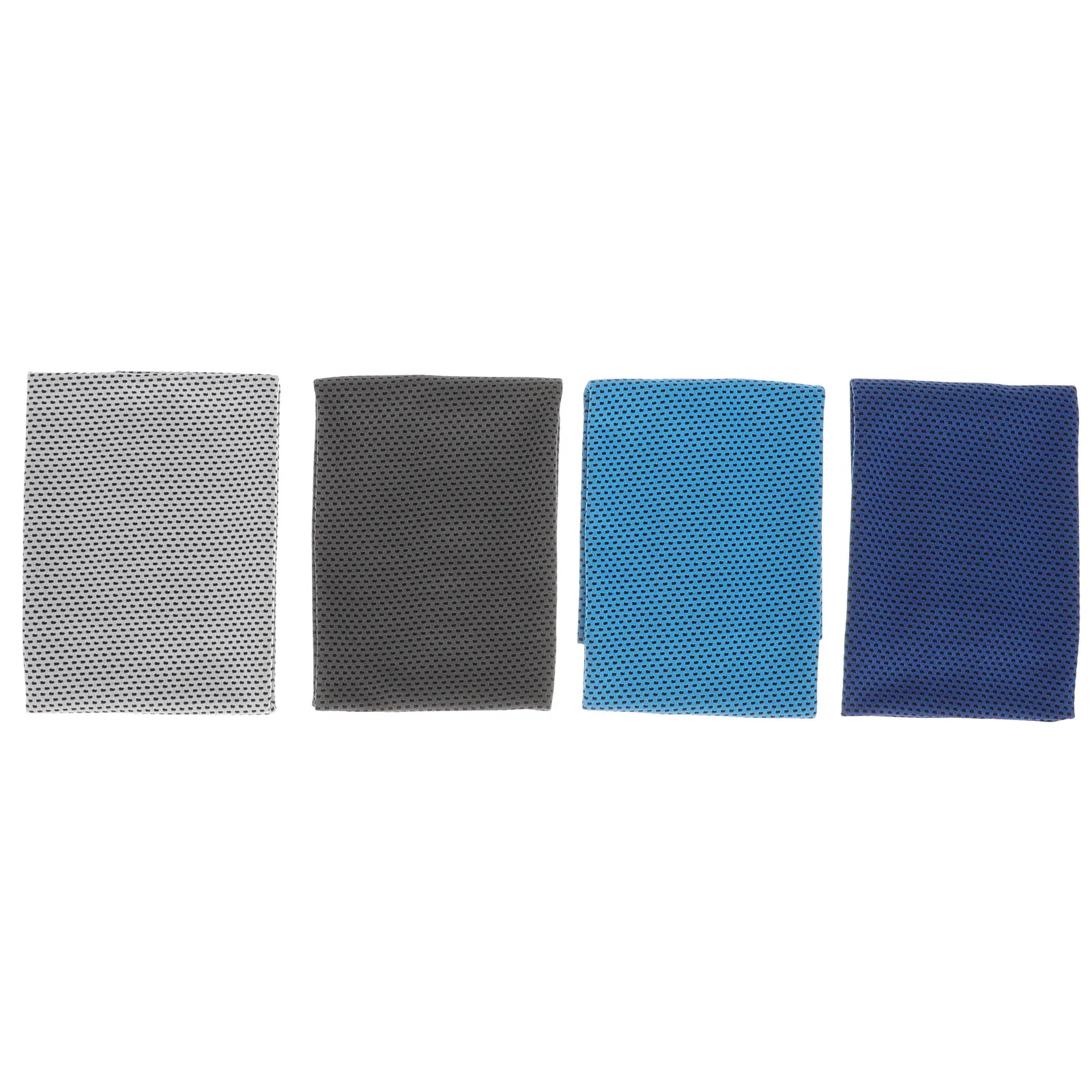 4Pcs Breathable Cooling Towel Polyester Microfiber Towel for Sports Outdoor Adventures Hot Weather Workout