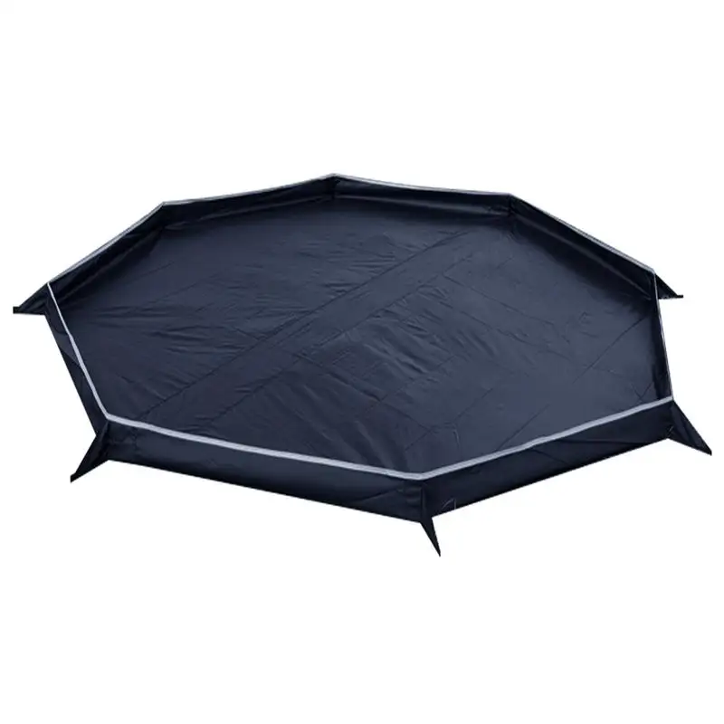 Tent Footprint Octagonal Tent Floor Saver Mat Camping Tent Floor Tarp Picnic Mat Portable Tarps Lightweight Ground Sheet Mat For