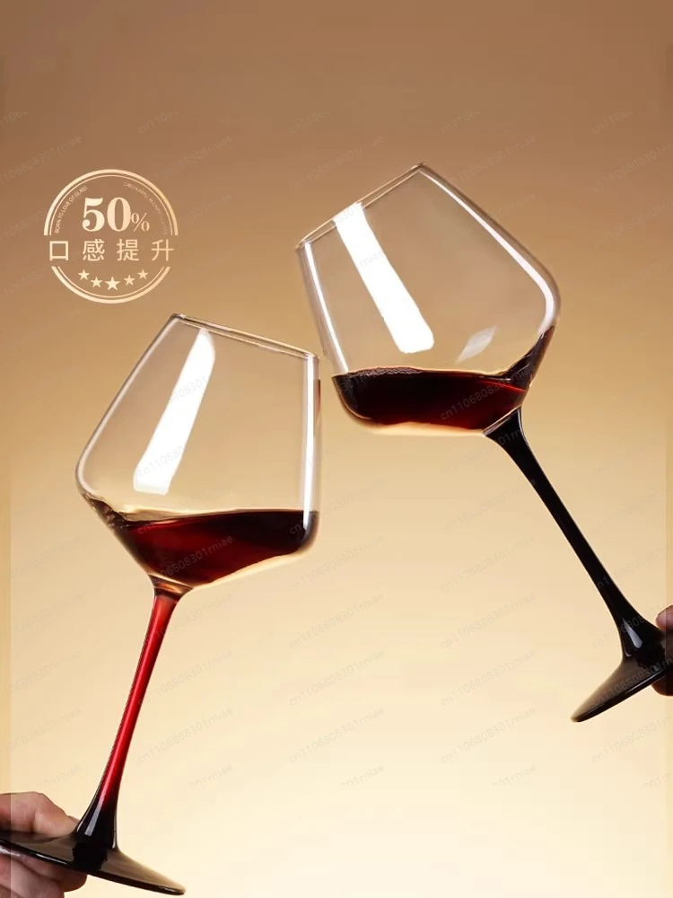 Wine glass set European glass goblet hotel household decanter size wine cup