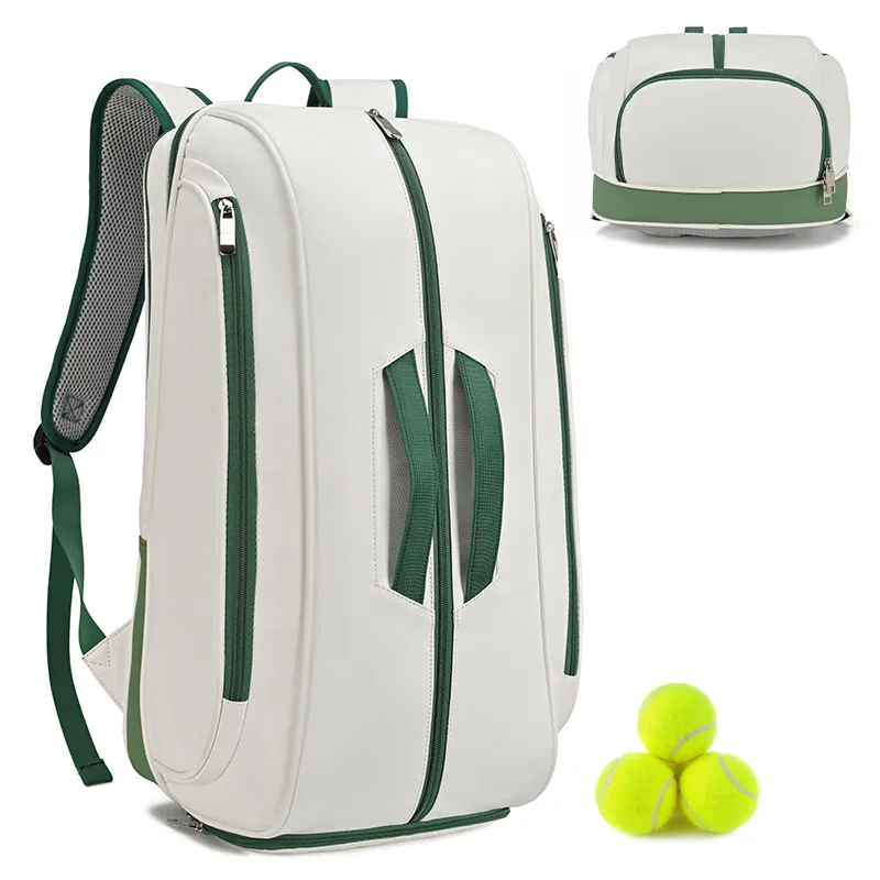Popular Badminton Bag Multifunctional Pickleball Bag Tennis Bag Independent Shoe Compartment Large Capacity Racket Backpack