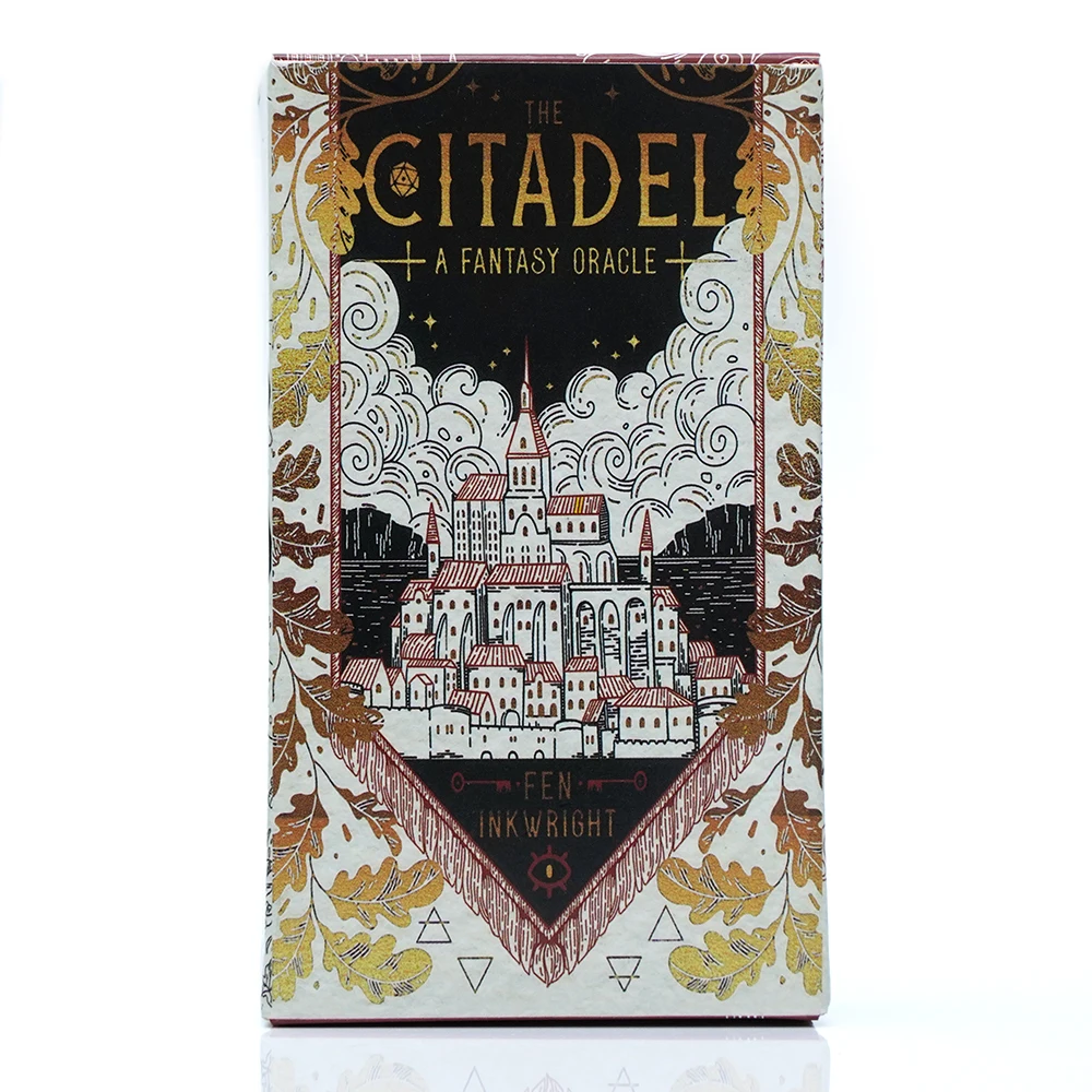 10.3*6cm Citadel Oracle Deck 60 Pcs Oracle Cards 스토리텔링과 카르토만시의 진정한 독특한 조합