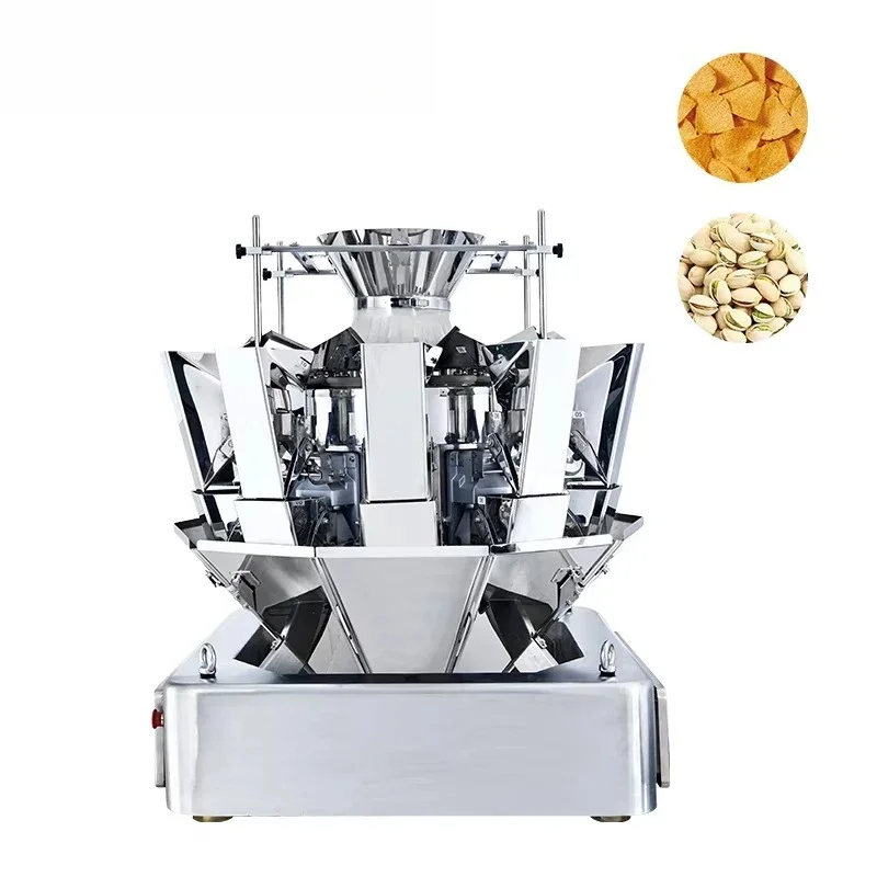 Multifunctional packaging machine, multi-head scales for weighing seeds and snack foods