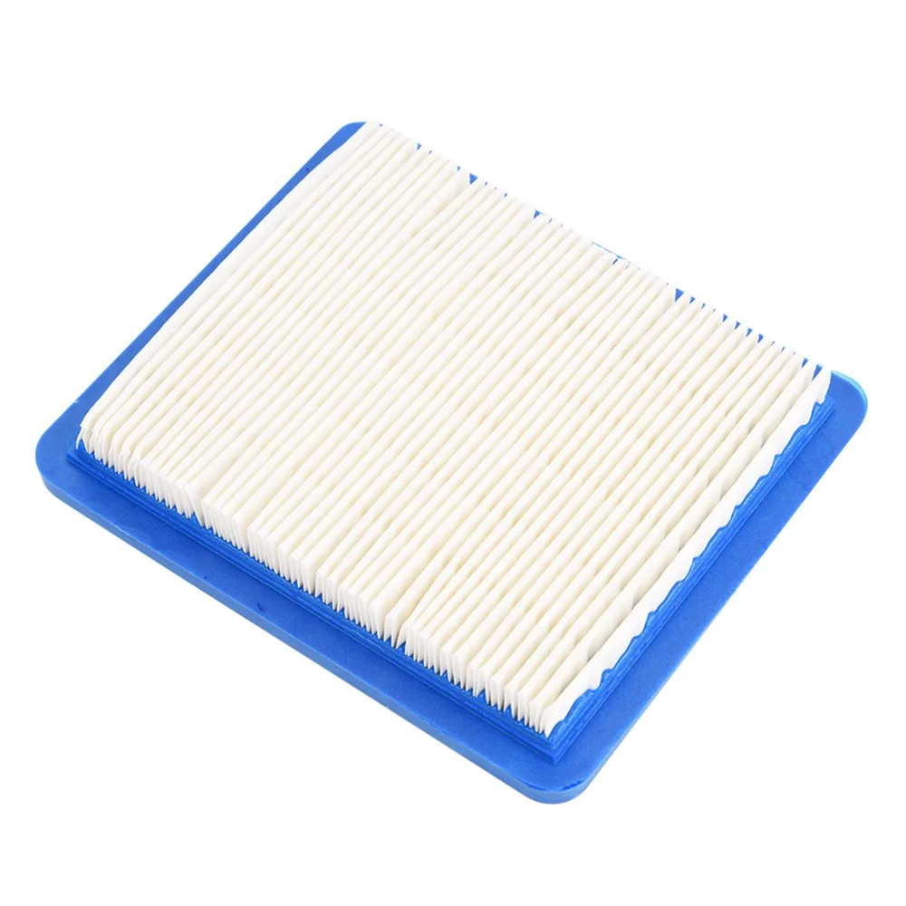 5PCS Blue Air Filter Cartridge Flat Design Compact Lawn Mower Air Filter Drop-In Fit Easy to Install for PT15853