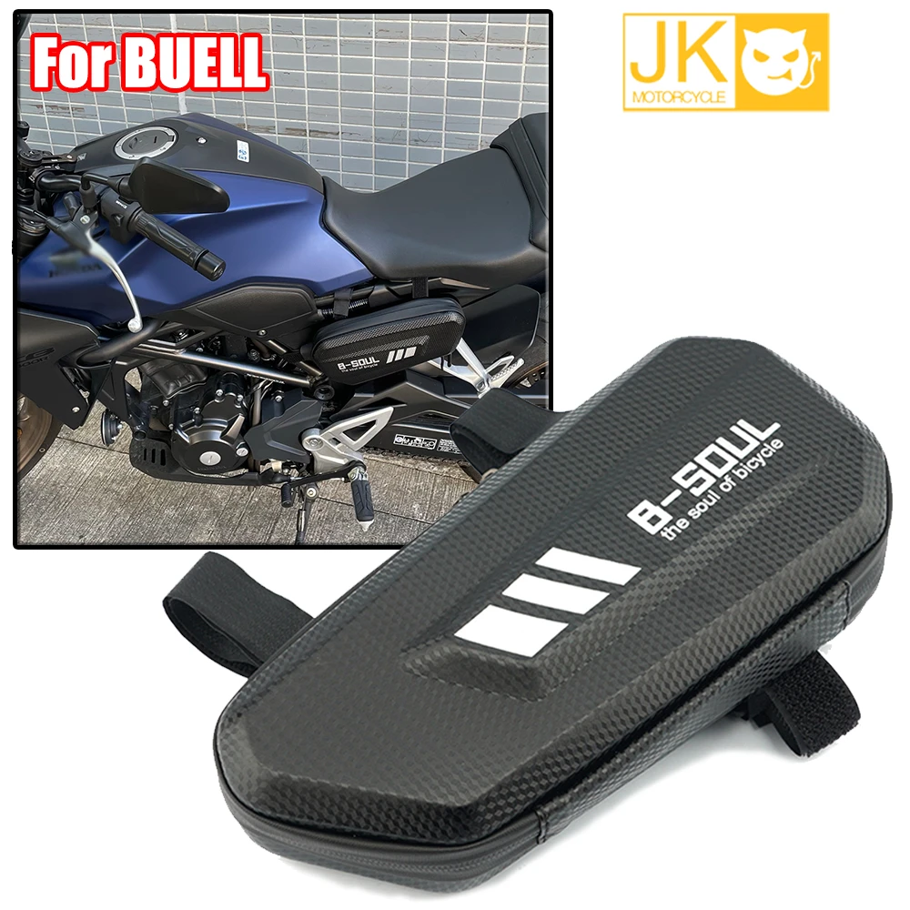 For Buell XB9/R XB12/R/XT XB9S XB12S XB12Scg Ulysses 1125CR 1125R Motorcycle Waterproof Hard Shell Triangle Tool Frame Side Bag