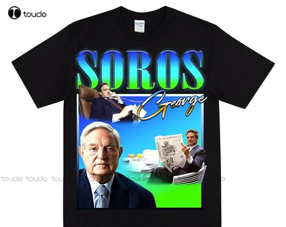 George Soros T-Shirt Funny George Soros Tshirt Conspiracy Theory T Shirt Funny Gift For Progressives I Love George Soros