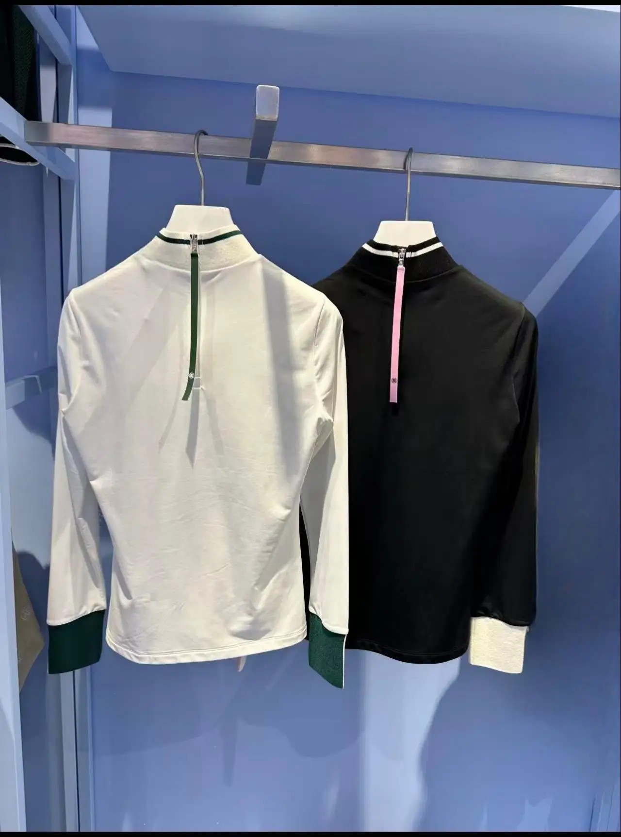 Clearance Sale-Women Golf High Neck Long Sleeve Undershirt Soft Stretchy Versatile Ladies Outdoor Golf Athletic Wear Tops