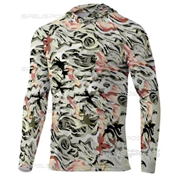 Hoodies Fishing Shirts UPF 50+ Anti-UV Yacht Sea Fish Maillot Beach Gear Hiking Sports Uniform Angling Tops Wear Running Hood