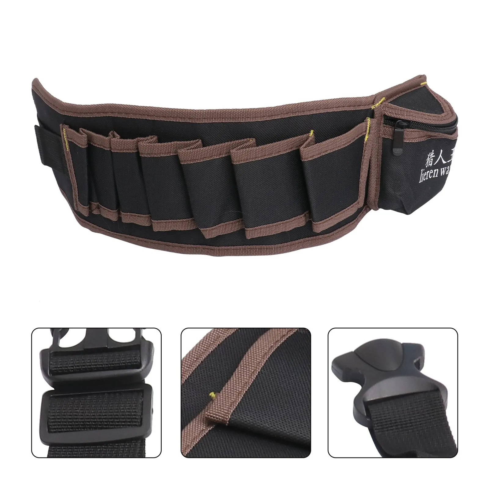 

Сумка-котелок для инструментов электрика с множеством карманов, сверхпрочная, легкая, водонепроницаемая, износостойкая сумка-чехол для плотника, рабочих и ремонтников