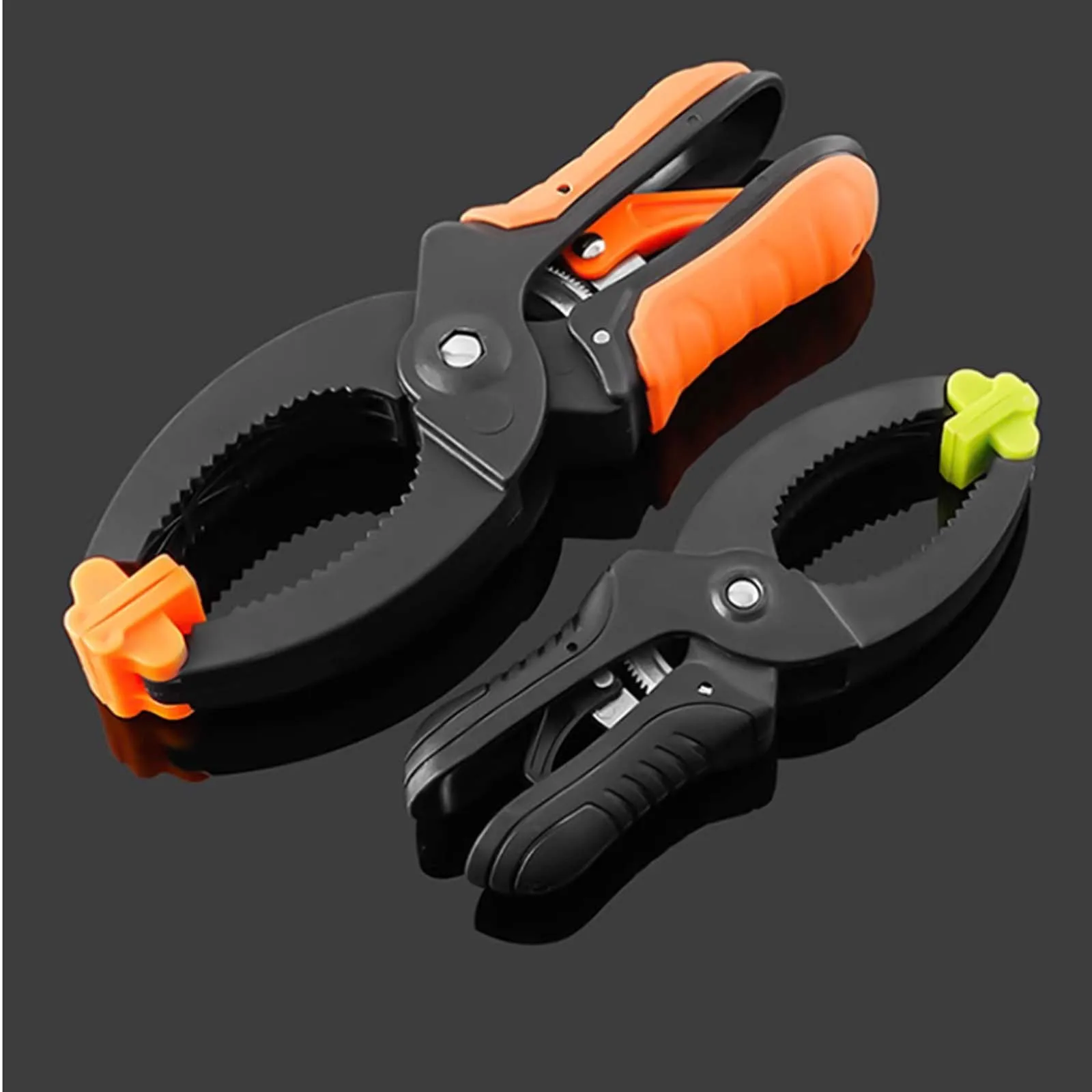 Woodworking Spring Clamps Ratchet Mechanism Rapid Clamping Plastic Clamp Clips for Carpentry Projects