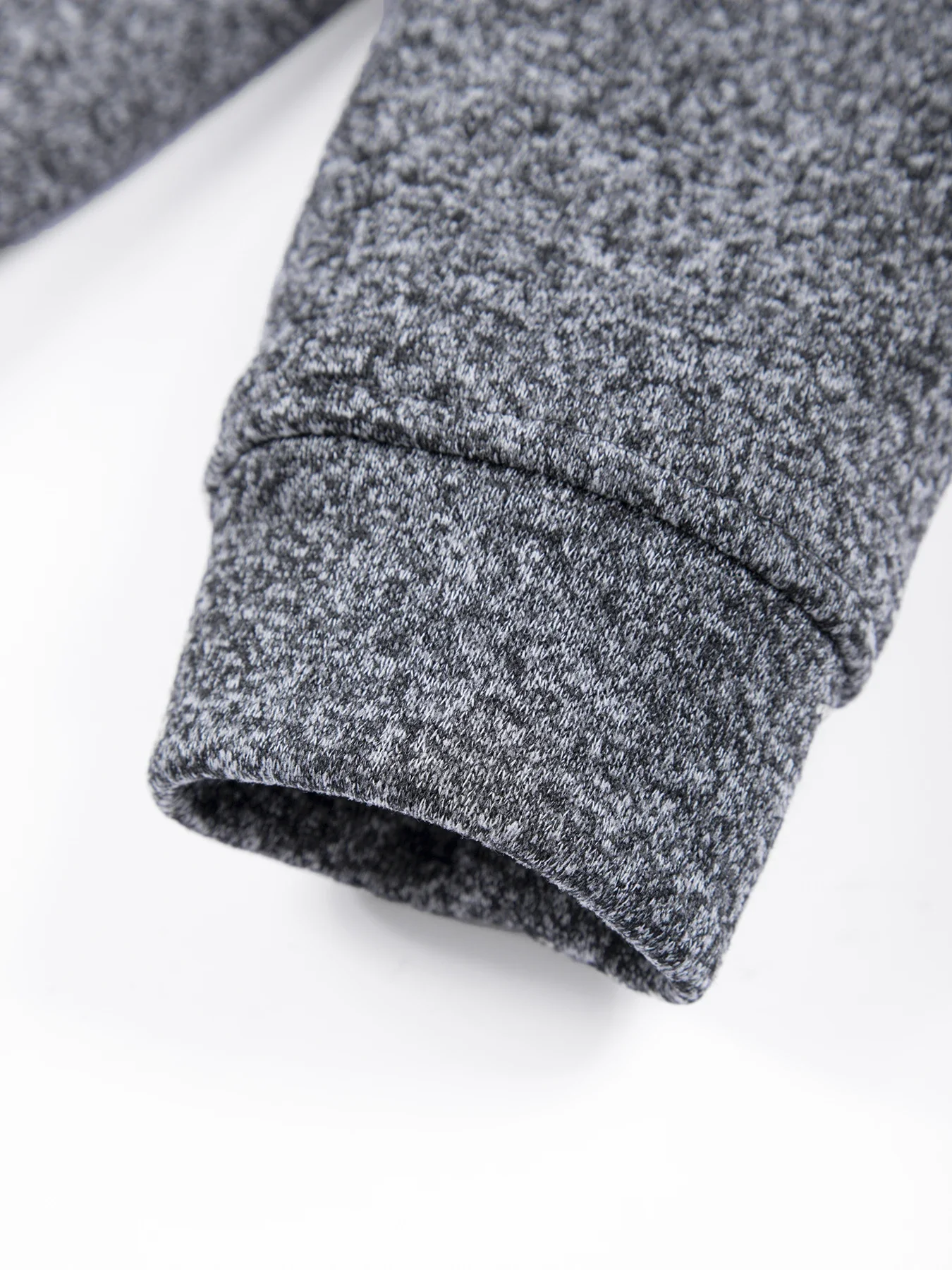Men's Warm Crew Neck Sweatshirt Fleece Lined Thermal Pullover Autumn Winter Fashion Casual Sweater Loose Knit Long Sleeve Hoodie