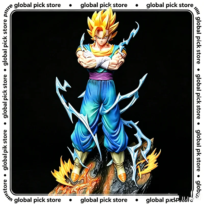 

Jj Dragon Ball Vegito Gk Statue Action Figure Resin Model Collectible Decoration Anime Ornament Birthday Gift For Adult Male Toy