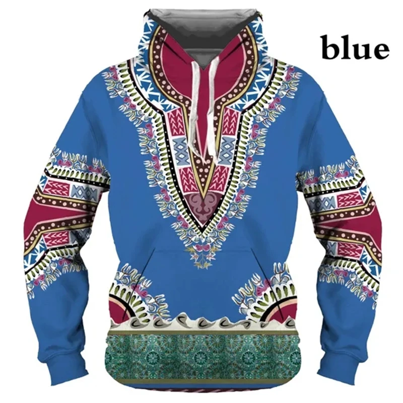 Men Women African Folk-custom 3D Print Hoodies Sweatshirt For Men Pullovers Hoodie Streetwear Mens Clothes Casual Fashion Tops