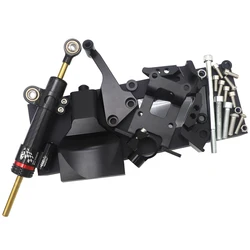 MT-07 MT07 FZ-07 CNC Steering Damper Mounting Bracket Kit For Yamaha MT07 2013 - 2019 2014 2015 2016 2017 2018