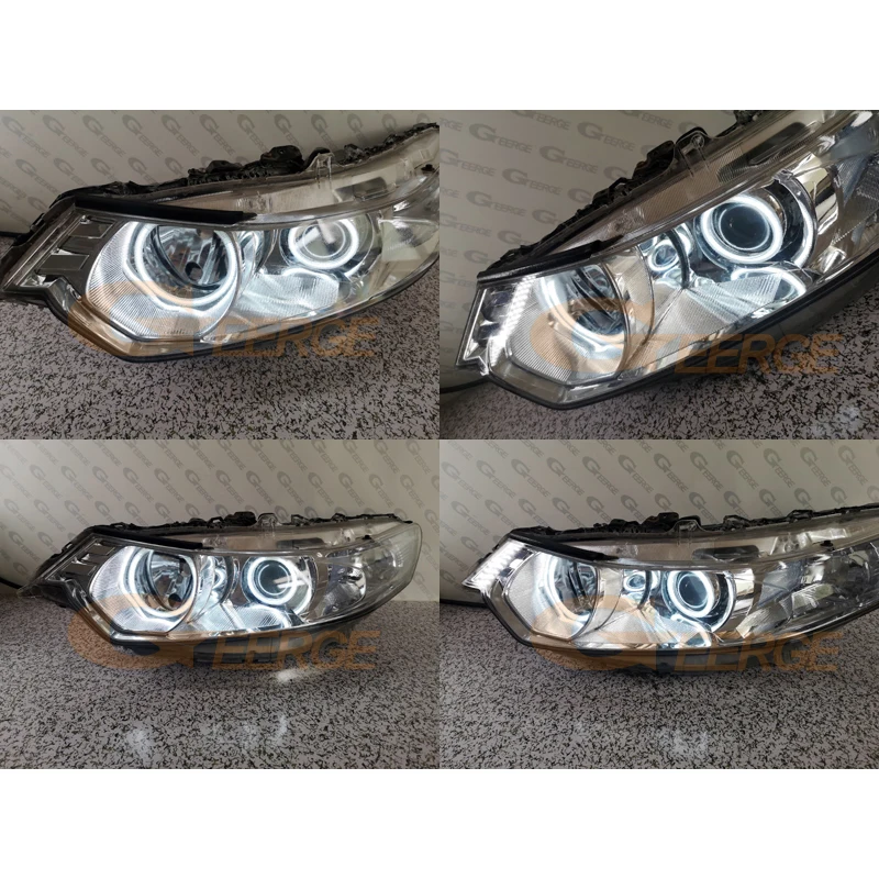 For Honda Accord VIII Acura TSX CU CW Excellent Ultra Bright CCFL Angel Eyes Kit Halo Rings Car Accessories