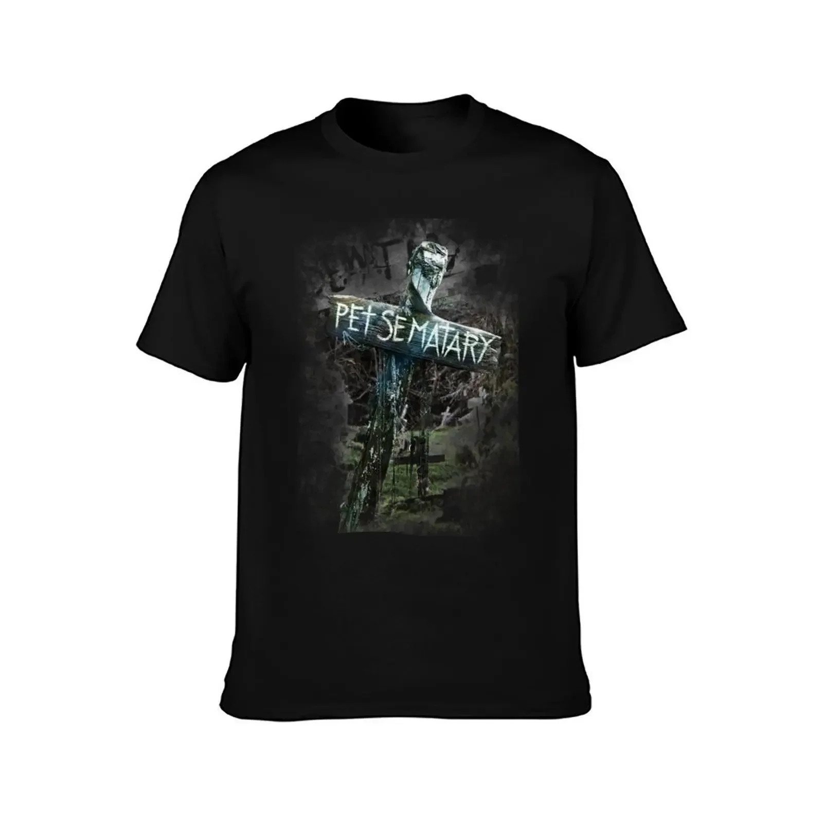 Pet Sematary T-Shirt Blouse quick-drying Men's cotton t-shirt