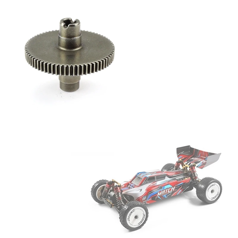 Metal Diff Hoofdtandwiel Reductietandwiel 104001 -1874 Voor Wltoys 104001   1/10 RC auto-onderdelen upgrade-accessoires