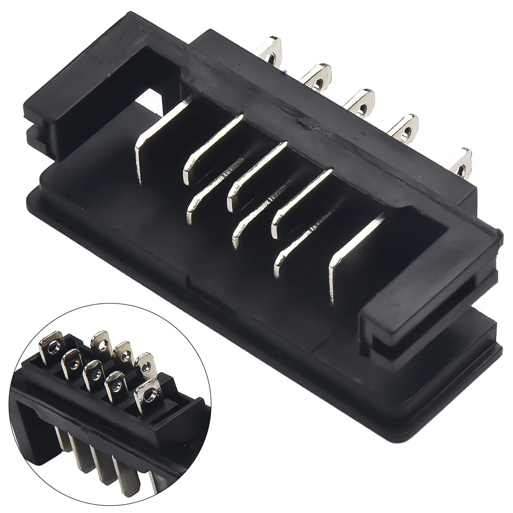 Para Dawalt para DCB105 DCB090 conector de soporte Terminal Li-Ion herramientas de reparación de batería reemplazo 14,4 V 18V 8x1cm