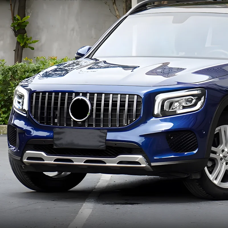 For Mercedes Benz GLB-Class X247 2020 2021 2022 2023 GLB180 GLB200 GLB250 GT Style Bumper Hood Mesh Front Grill Grille