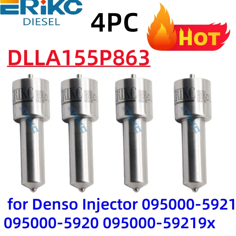 

Diesel Injector Nozzle Dlla155p863 Fuel Injector Nozzle sprayer for Denso Injector 095000-5921 095000-5920 095000-59219x