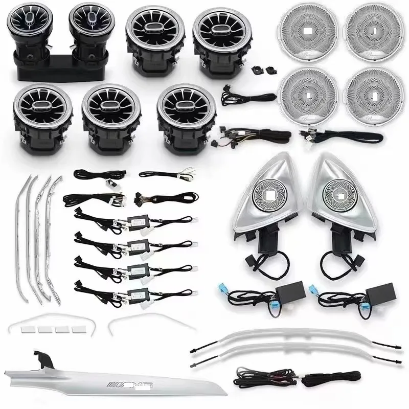 بالنسبة لمرسيدس بنز GLC-X253 مناسب لأضواء مرسيدس بنز المحيطة، حيث يتميز بمنفذ توربيني لـ enviro الداخلي