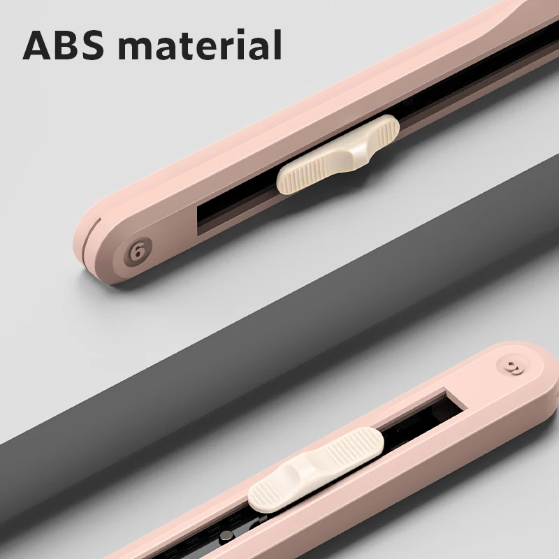 Nusign Professional Paper Cutter with Black Blade - Fashion Color Sharp Cutting Knife for Office & Craft Use