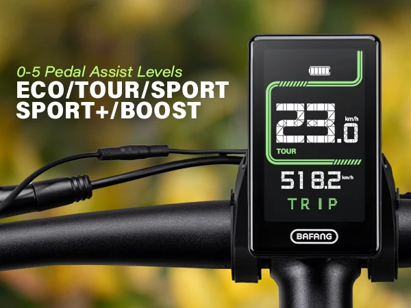 Bafang E-Bike Display 3,5 Zoll DPC020 CAN Display mit USB-Anschluss 5PIN Stecker für E-Bike Mittelmotor M620 M600 M560 M510 M420 – Detail 5