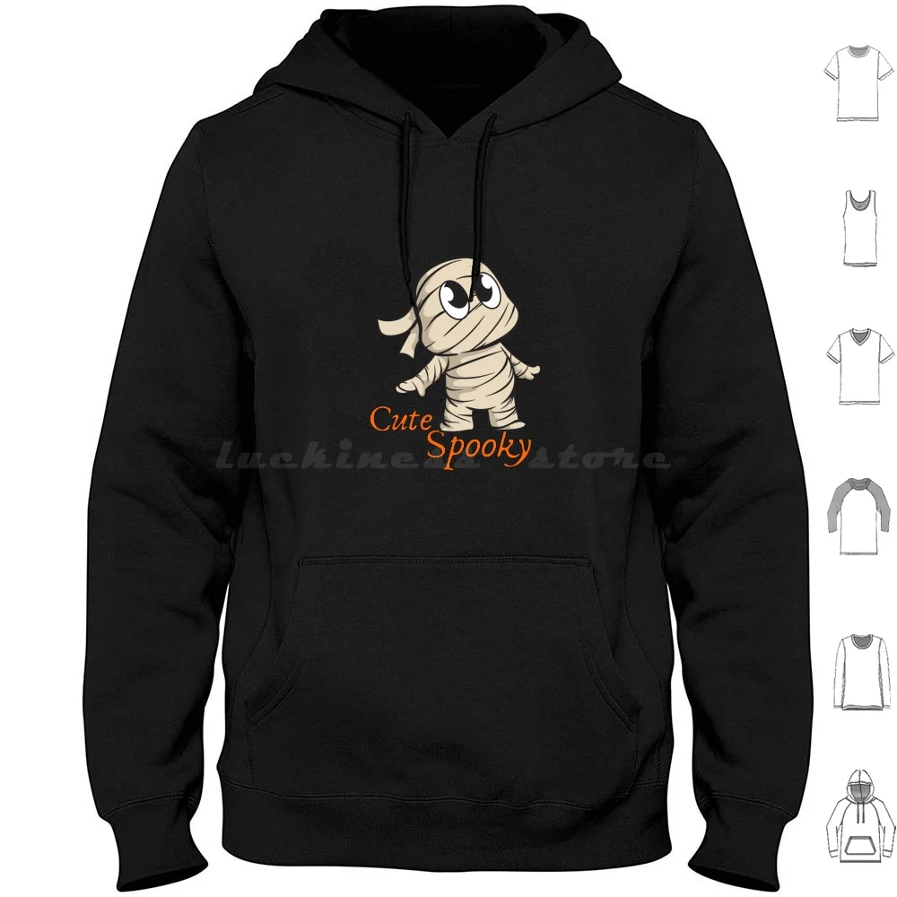 Cute Spooky Halloween Sublimation Hoodies Long Sleeve Cute Spooky Halloween Sublimation Halloween Horror Witch Vibes