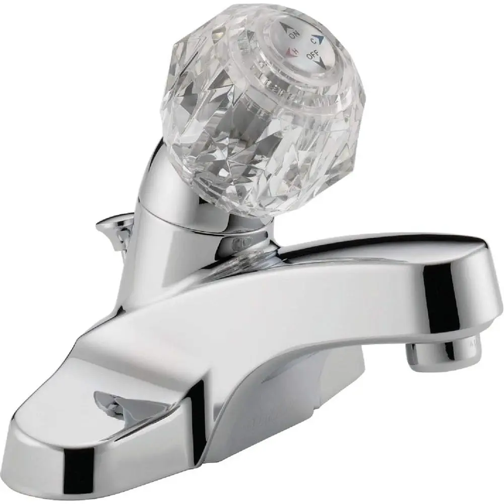 

Choice Series Single Handle Bathroom Faucet in Chrome Finish by Delta P188621LF