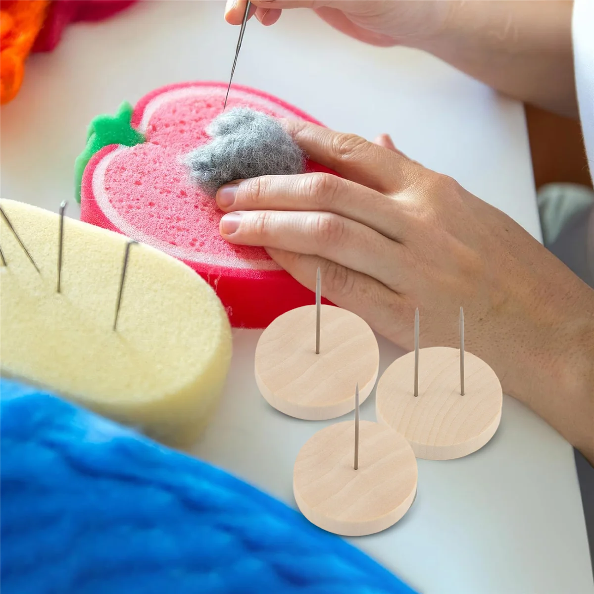 A25U 12pcs Crochet Doll Stand  - Action Figure Stand recension och pris