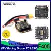 F405 FC Flight Controller Stack 3-6S BLS-55A 60A BLHELIS 80A 4 w 1 ESC dla FPV Racing Drone Freestyle DIY RC Plane 7/8/10 cali 1